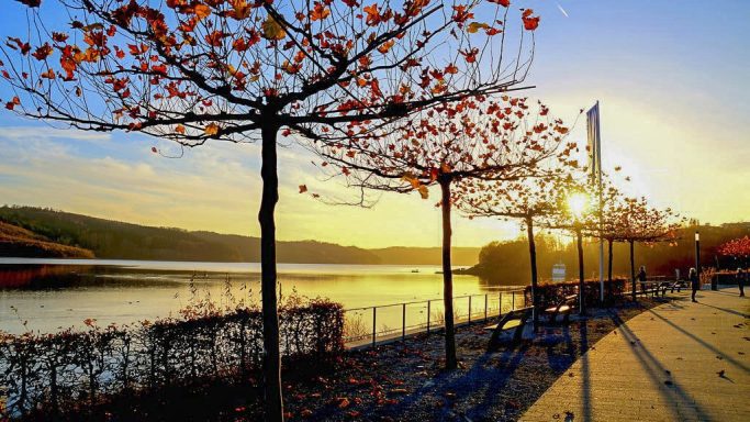 Abendstimmung am See